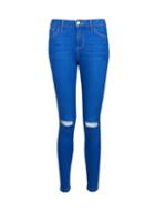 Dorothy Perkins Bright Blue Darcy Skinny Ankle Grazer Jeans