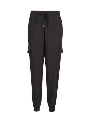 Dorothy Perkins Black Cargo Joggers