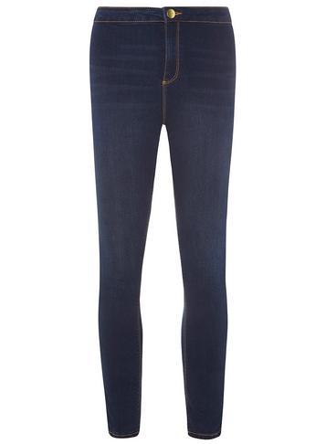 Dorothy Perkins Indigo 'lyla' High Rise Skinny Jeans