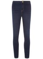Dorothy Perkins Indigo 'lyla' High Rise Skinny Jeans