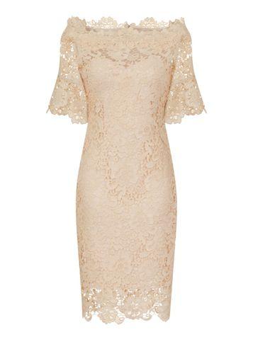 Dorothy Perkins *paper Dolls Cream Bardot Dress