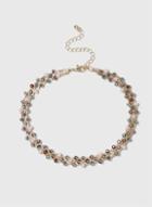 Dorothy Perkins Facet Bead And Wire Choker