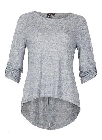 Dorothy Perkins *izabel London Navy Split Back Top