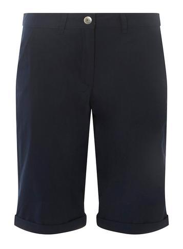 Dorothy Perkins Navy Knee Shorts
