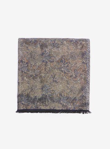 Dorothy Perkins Navy Floral Jacquard Scarf