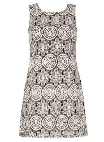Dorothy Perkins *izabel London Multi Black Lace Dress