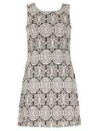 Dorothy Perkins *izabel London Multi Black Lace Dress