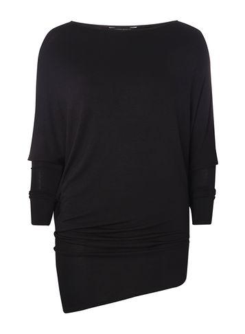Dorothy Perkins Black Jersey Batwing Top