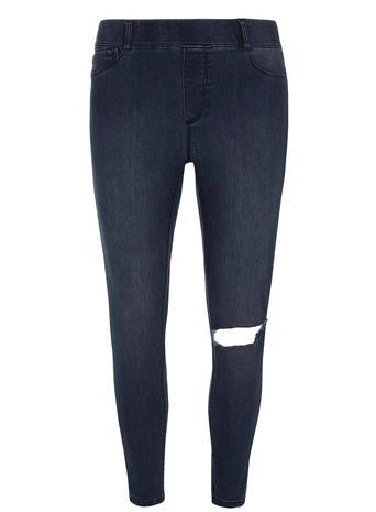 Dorothy Perkins Knee Rip 'eden' Capri Jeggings