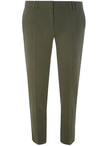 Dorothy Perkins Khaki Double Loop Ankle Grazer Trousers