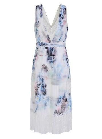 Dorothy Perkins *little Mistress Multi Colour Floral Print Midi Dress
