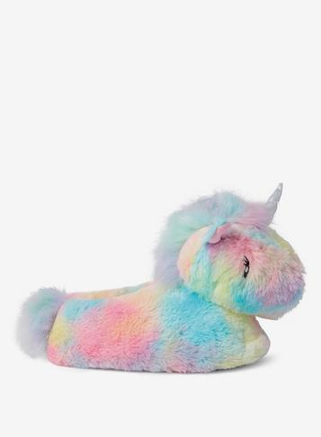 Dorothy Perkins Multi Coloured Unicorn Slippers