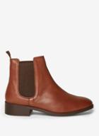 Dorothy Perkins Tan 'axel' Leather Chelsea Boots