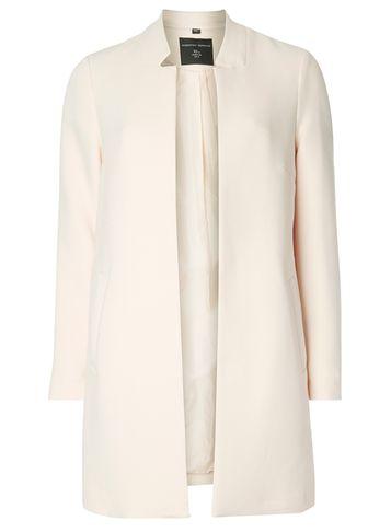 Dorothy Perkins Blush Notch Neck Twill Coat