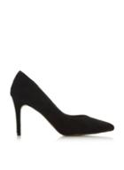 *head Over Heels By Dune Black Alexxis High Heel Court Shoes