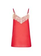 Dorothy Perkins Neon Red Lace Camisole Top