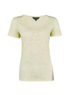 Dorothy Perkins Lemon Leopard Puff Print T-shirt