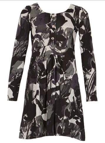 Dorothy Perkins *izabel London Grey Printed Skater Dress