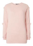 Dorothy Perkins *tall Pink Brushed Bow Sleeve Jumper