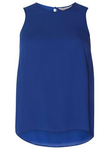 Dorothy Perkins Petite Cobalt Blue Shell Top