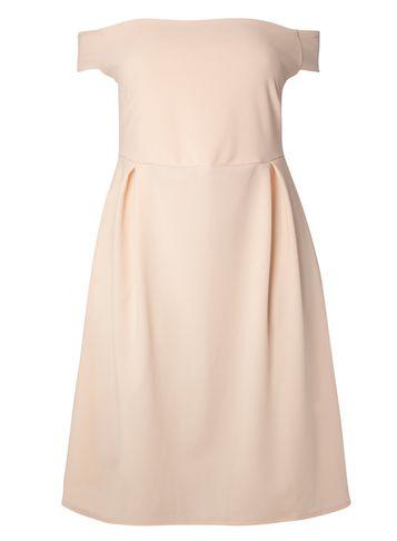 Dorothy Perkins Dp Curve Blush Bardot Dress