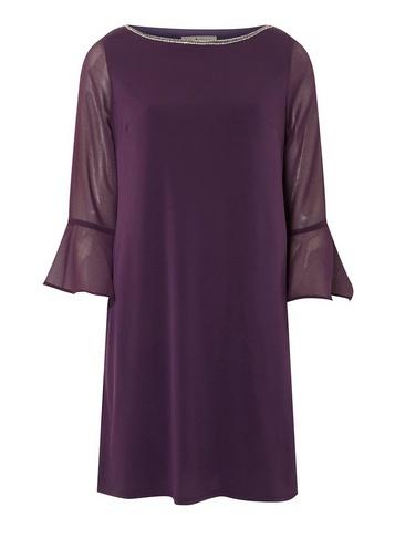 Dorothy Perkins *billie & Blossom Petite Purple Shift Dress