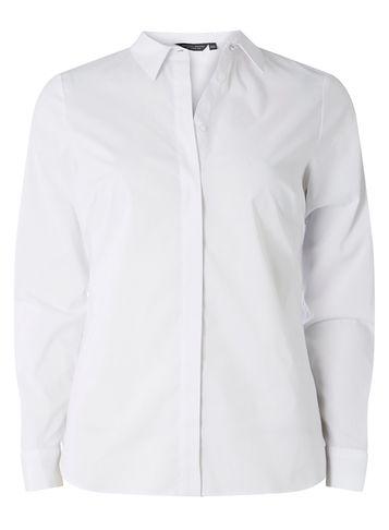 Dorothy Perkins White Cotton Shirt