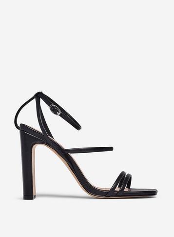 *lola Skye Black Lime Heeled Sandals