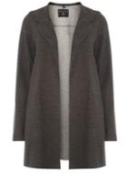 Dorothy Perkins Charcoal Knitted Coat