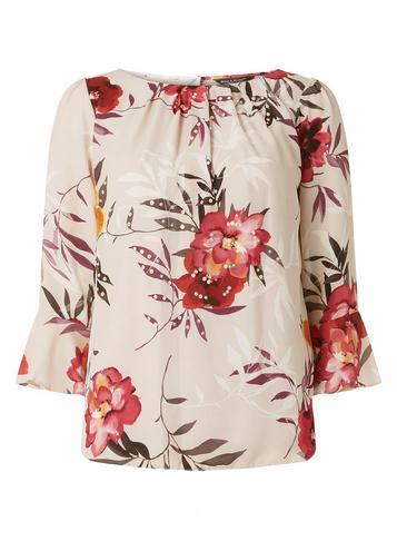 Dorothy Perkins *billie & Blossom Black Label Stone Blouse