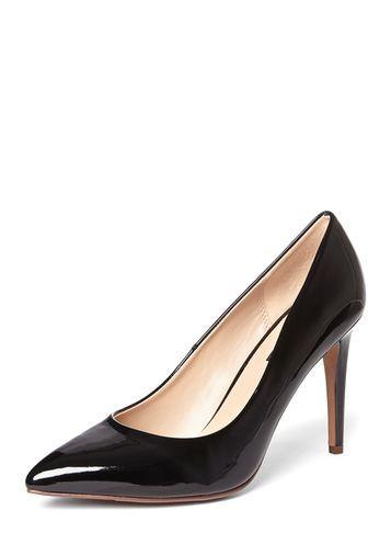 Dorothy Perkins Black Patent 'emily' Point Court Shoes