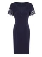 Dorothy Perkins *paper Dolls Navy Lace Bodycon Dress