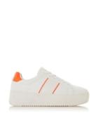 *head Over Heels By Dune White 'elian' Flat Shoes