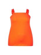 Dorothy Perkins *dp Curve Orange Square Neck Camisole Top