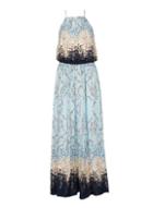 Dorothy Perkins *izabel London Blue Maxi Dress
