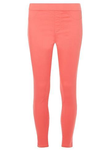 Dorothy Perkins Bright Coral 'eden' Ultra Soft Jeggings