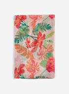 Dorothy Perkins Multi Colour Floral Palm Print Scarf