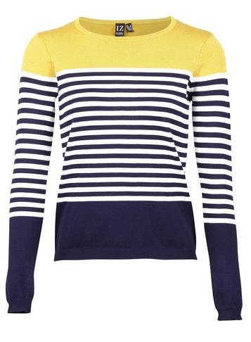 Dorothy Perkins *izabel London Yellow Mix Striped Jumper