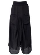 *izabel London Black Floaty Sheer Skirt
