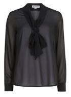 Dorothy Perkins Alice & You Black Pussybow Blouse