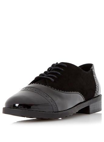 Dorothy Perkins *head Over Heels 'fixity' Lace Up Brouge