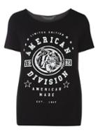 Dorothy Perkins Black American Motif Tee