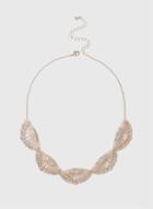 Dorothy Perkins Rose Gold Crystal Collar Necklace
