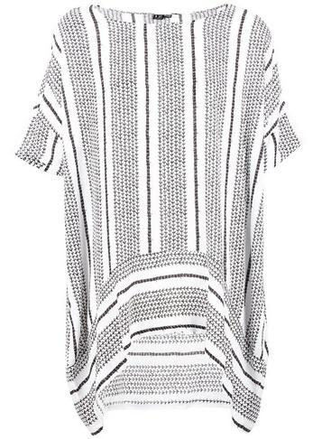*izabel London White Boxy Style Top
