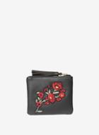 Dorothy Perkins Black Embroidered Mini Pouch