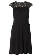 Dorothy Perkins Black Lace Top Dress
