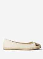 Dorothy Perkins Gold 'carrie' Espadrille Pumps