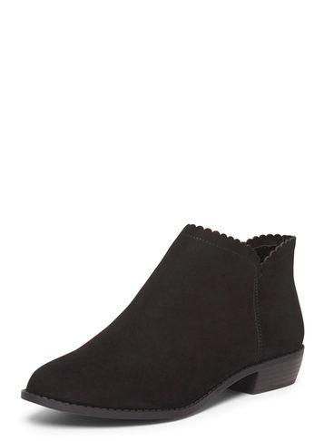 Dorothy Perkins Black 'maya' Scallop Boots
