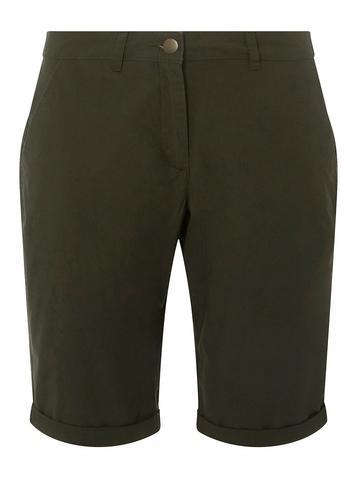 Dorothy Perkins Khaki Knee Shorts