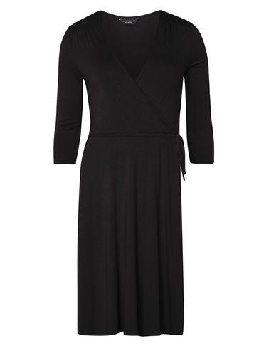 Dorothy Perkins Black Jersey Wrap Dress